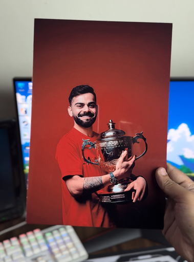 Virat 1 | Glossy Metal Frame 